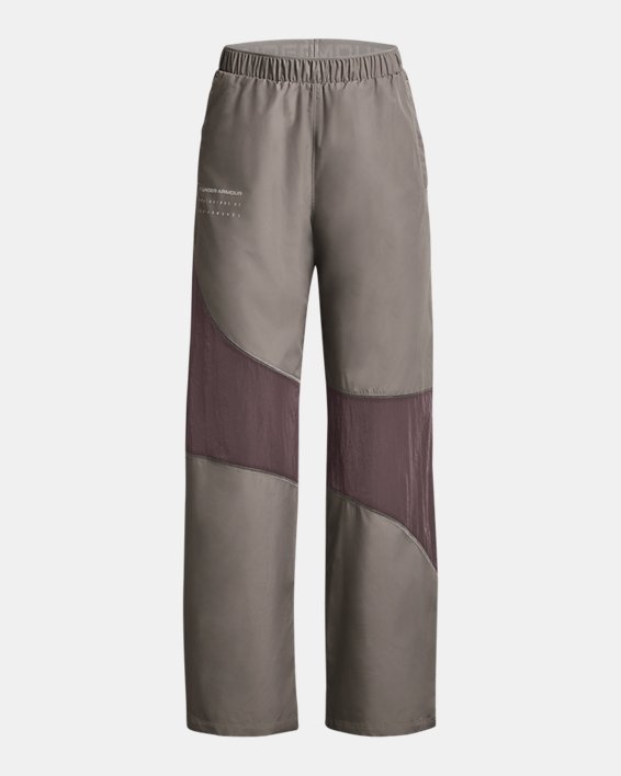 Women's UA RUSH™ Woven Pants, Gray, pdpMainDesktop image number 5